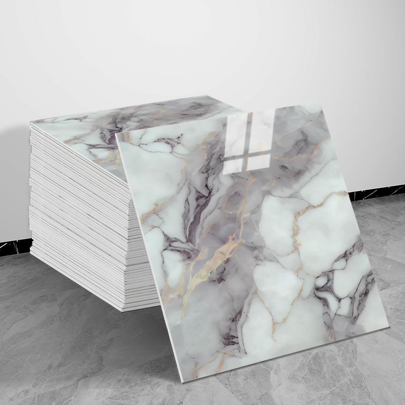 30*30 imitation marble wall renovation decorative stickers, oil-proof and waterproof wallpaper, self-adhesive tile stickers details Picture