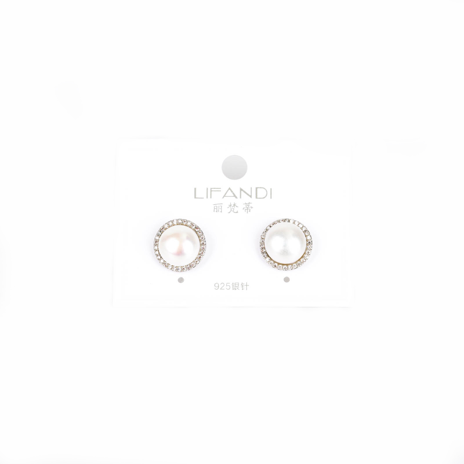 s999纯银清新甜美雪花锆石耳钉时尚通勤韩系耳骨钉简约潮耳饰批发