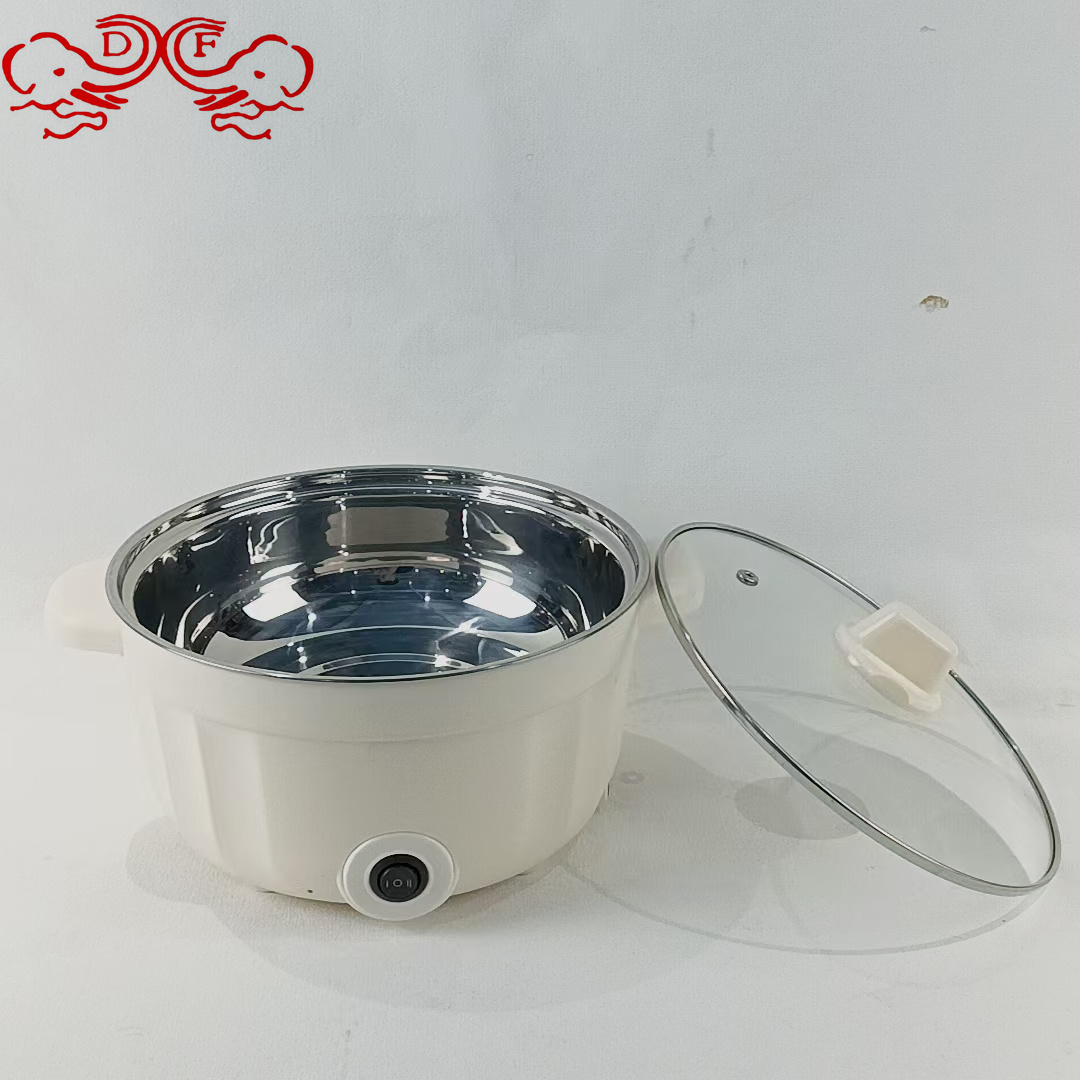 DF68352 Electric hot pot, electric cooking pot, household electric frying pot, multi-functional electric hot pot, multi-functional integrated small electric pot, DF TRADINGHOUSE Specification image