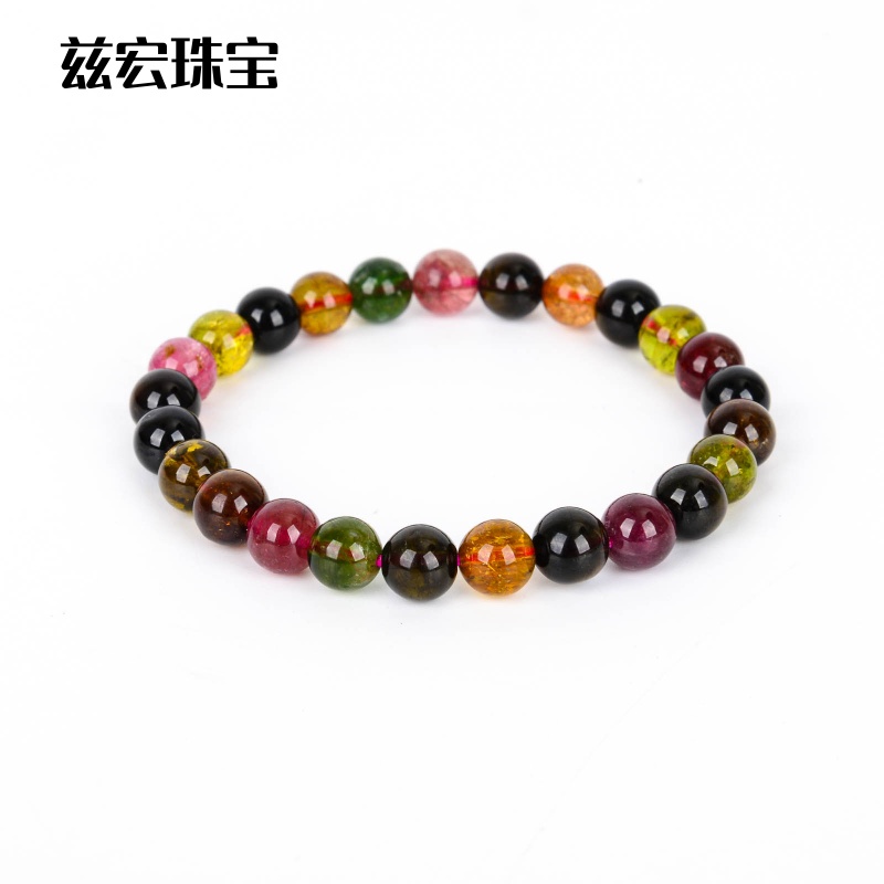 手链/水晶手串/木头十字架手链/饰品/水晶手链产品图