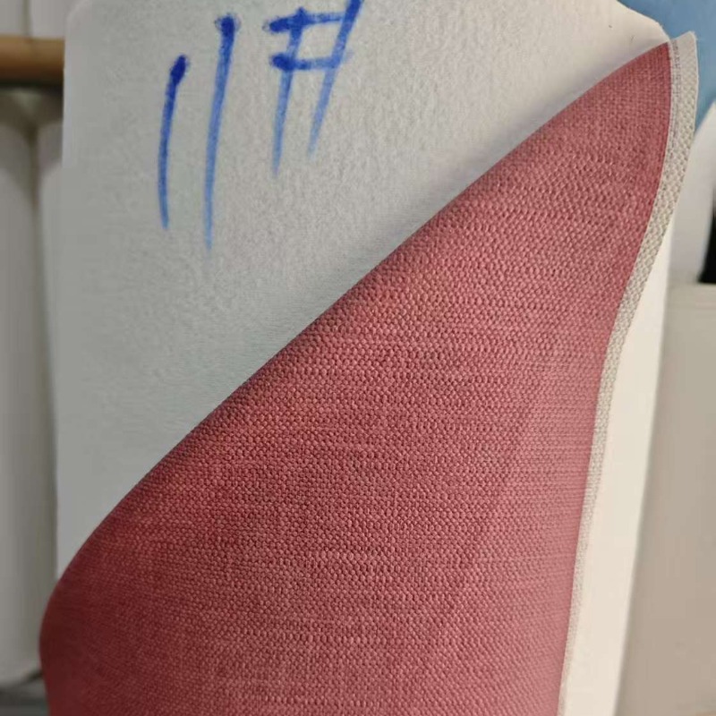 PVC十字布基钻石纹工程墙布酒店家居工程装饰壁布防火阻燃30