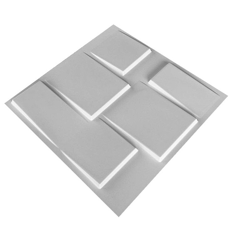 3D墙板防水潮PVC立体墙板装饰背景墙贴三维板wall panel细节图