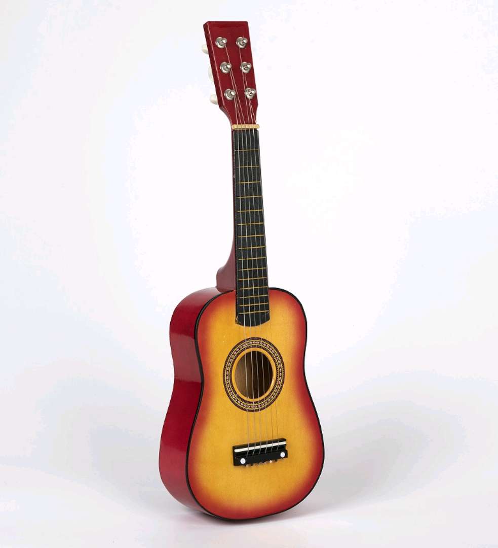 霞乐乐器23寸儿童吉他初学者高级感椴木吉它乐器可弹奏音乐