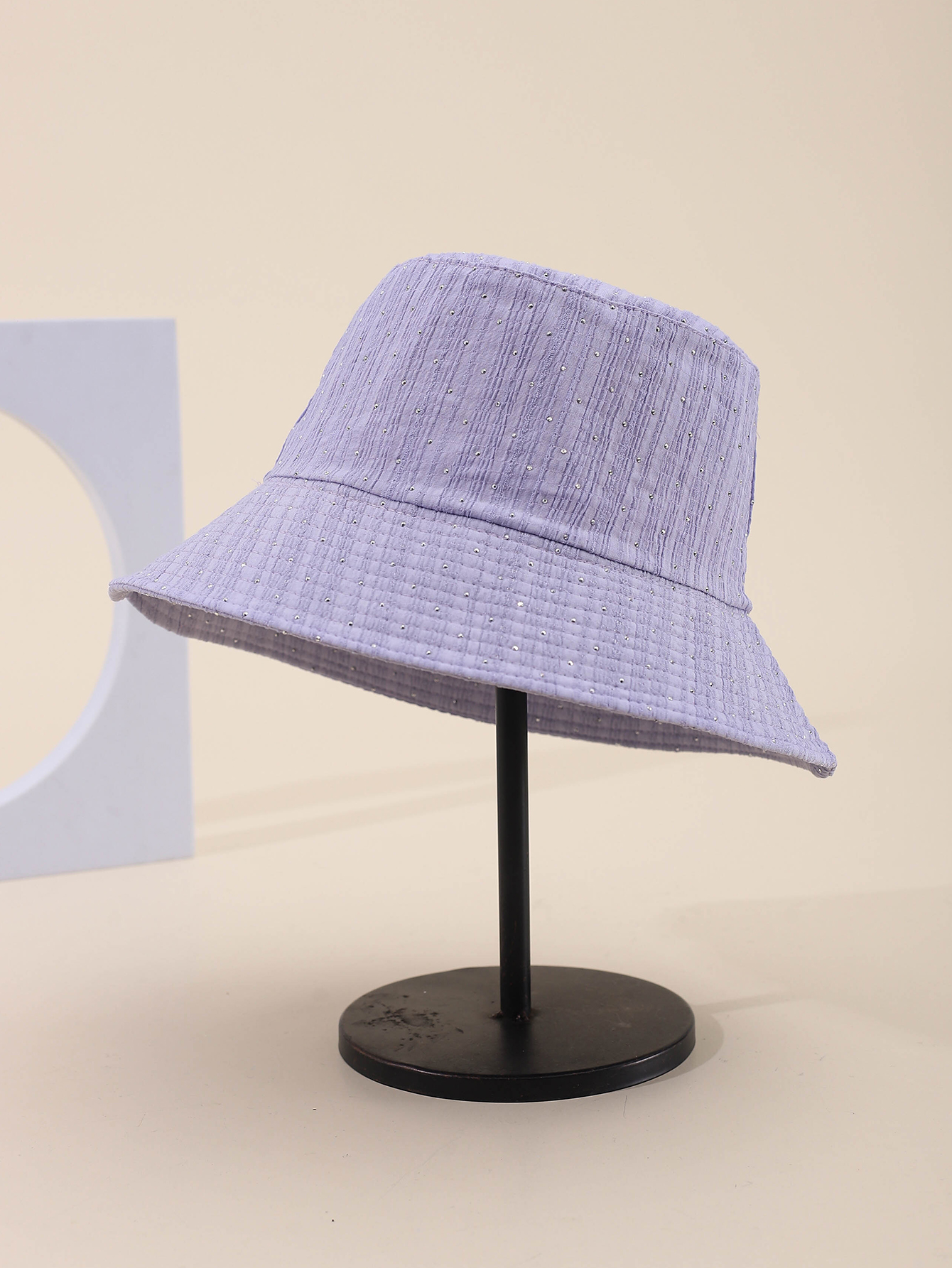 A classic, versatile and timeless Korean style hot diamond fisherman hat for spring and summer, an outdoor sun protection and shading adult hat details Picture