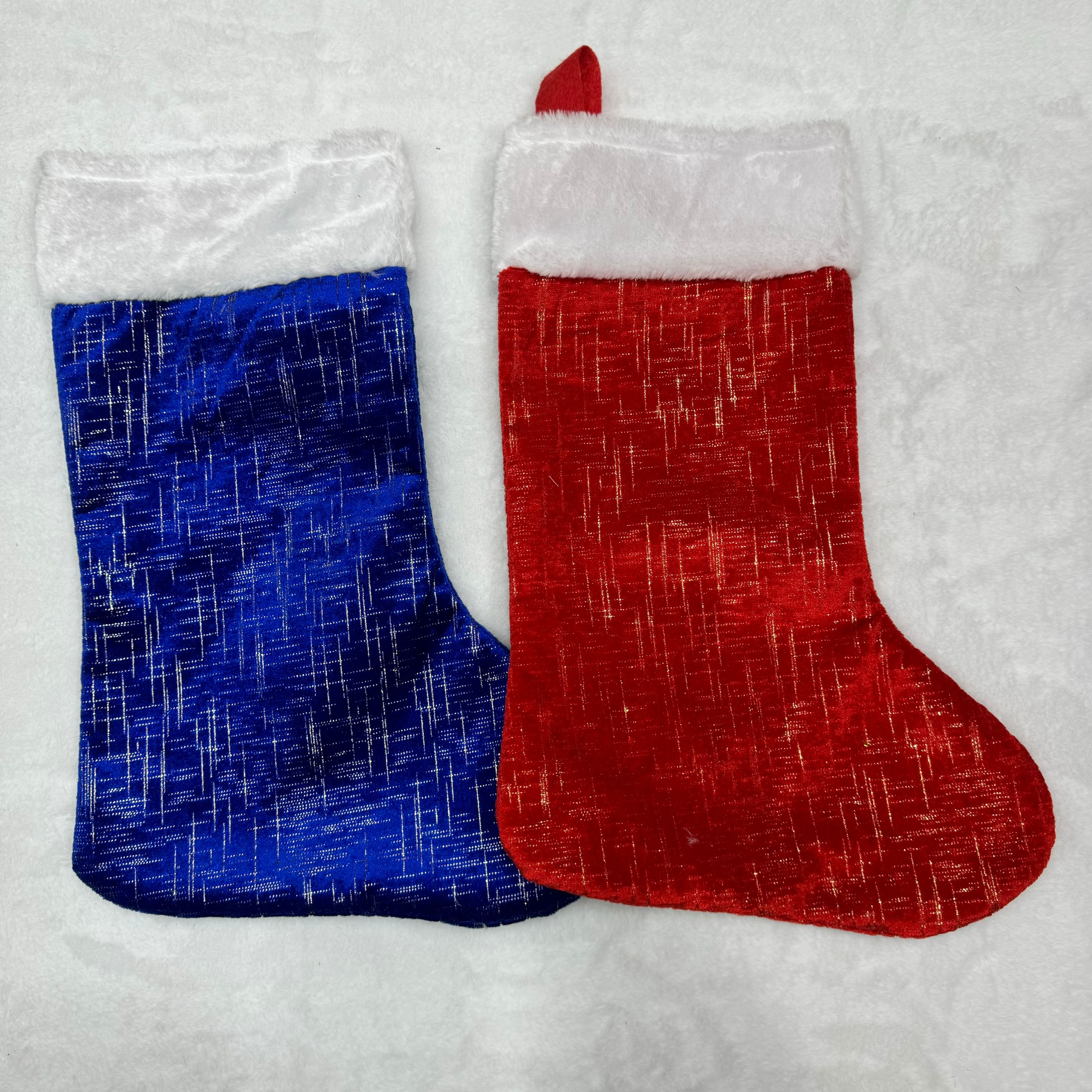 Nueva llegada bolsas de regalo de navidad decoración de navidad bolsas de caramelo halloween navidad calcetines Application Scenario