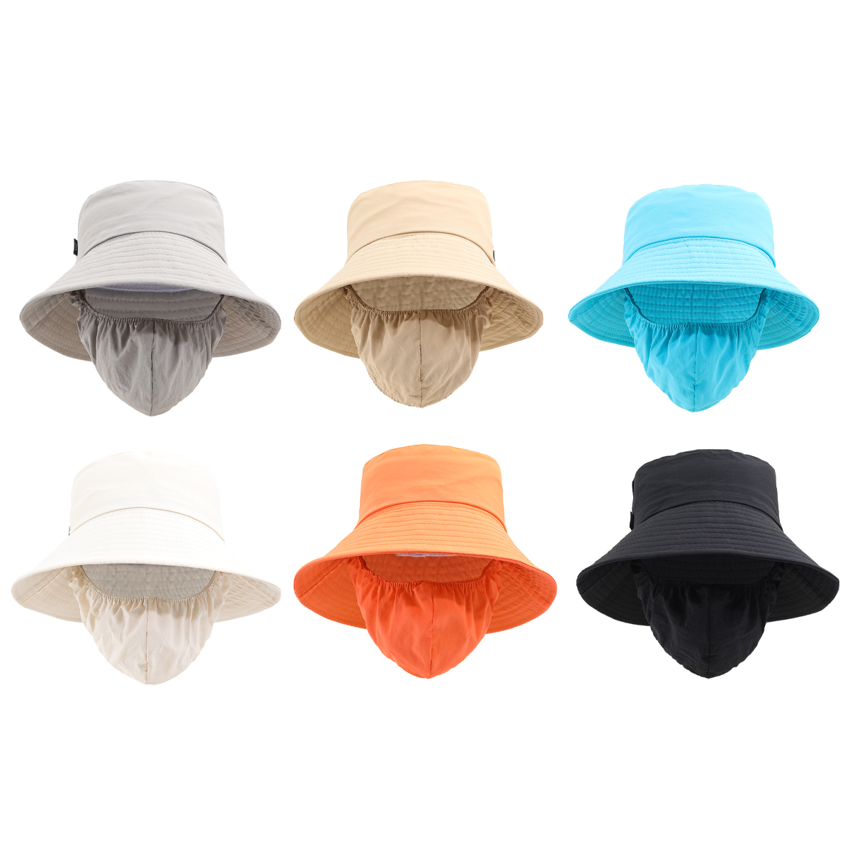 This is a popular Korean-style fisherman's hat and mask in spring and summer. It is suitable for both men and women, adults, children and parents. It is perfect for cycling, working outdoors and providing both sun protection and shade full figure