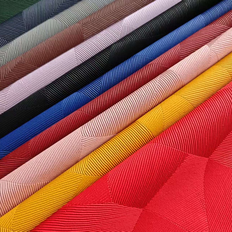 2025 nuevo desarrollo venta directa de fábrica en stock nuevo estándar europeo protección del medio ambiente 1.0mm irregular gran caja de patrón de cuadros cuero artificial bolsos de PVC cuero base de lana multicolor opcional pic 4