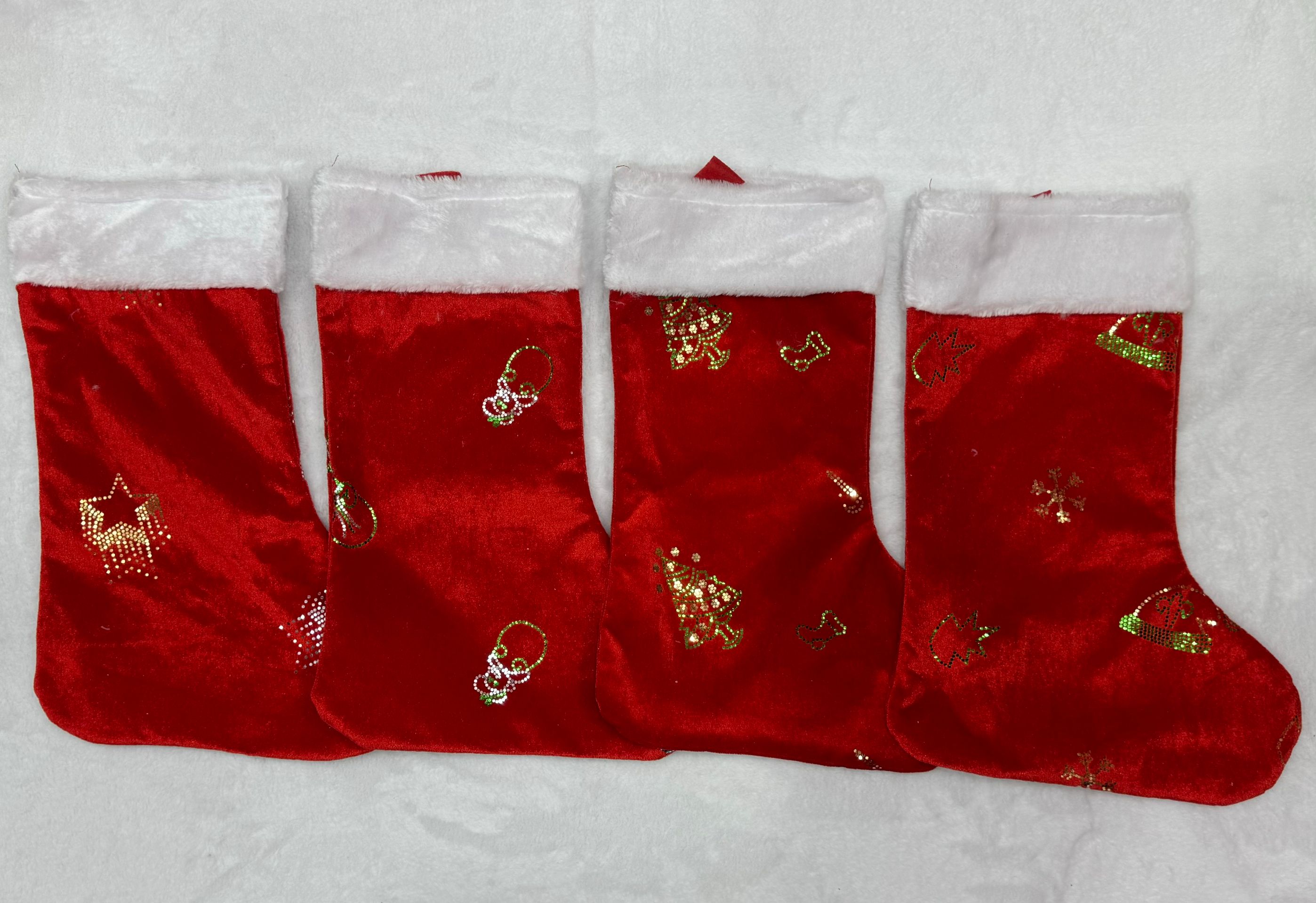 Nueva llegada bolsas de regalo de navidad decoración de navidad bolsas de caramelo halloween navidad calcetines