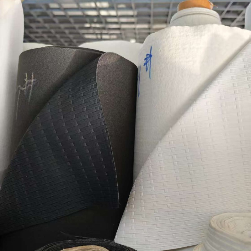 PVC cross fabric-based diamond-patterned engineering wall fabric, hotel and home engineering decorative wall fabric, fireproof and flame-retardant 32 Item Picture