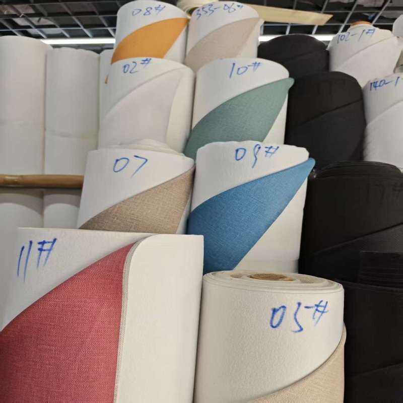 PVC cross fabric-based diamond-patterned engineering wall fabric, hotel and home engineering decorative wall fabric, fireproof and flame-retardant 26 Application Scenario
