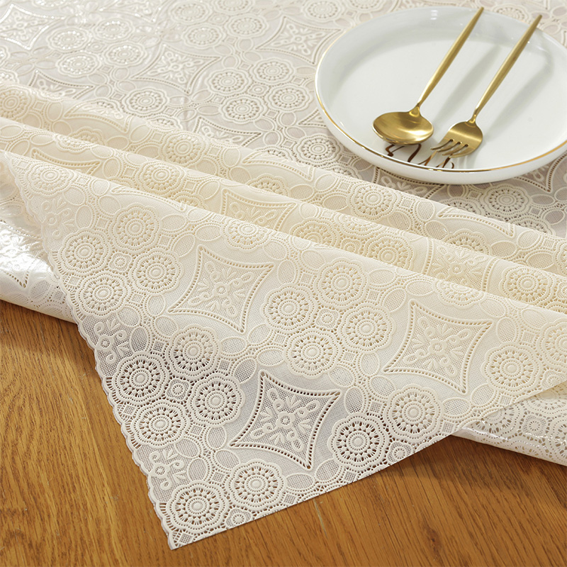 桌布/桌布欧式/餐垫/台布布艺/酒店桌布细节图