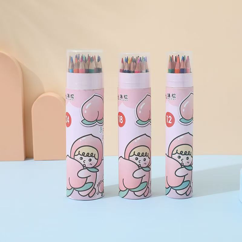 Muhui Colored Pencil is a special oil-based colored pencil for children's colored pencil drawing with no wood to erase Application Scenario
