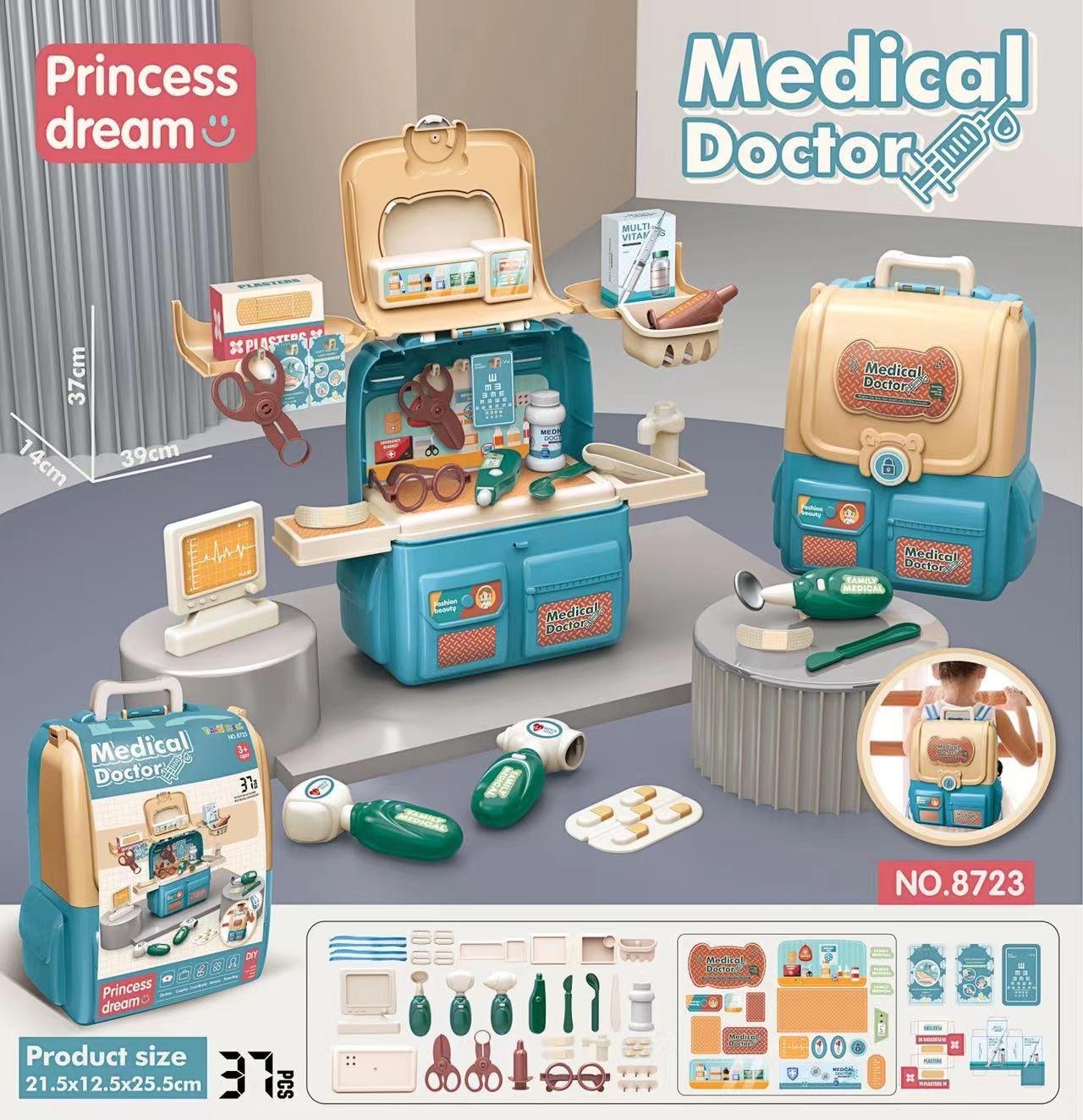 Play House medical equipment schoolbag (37PCS)