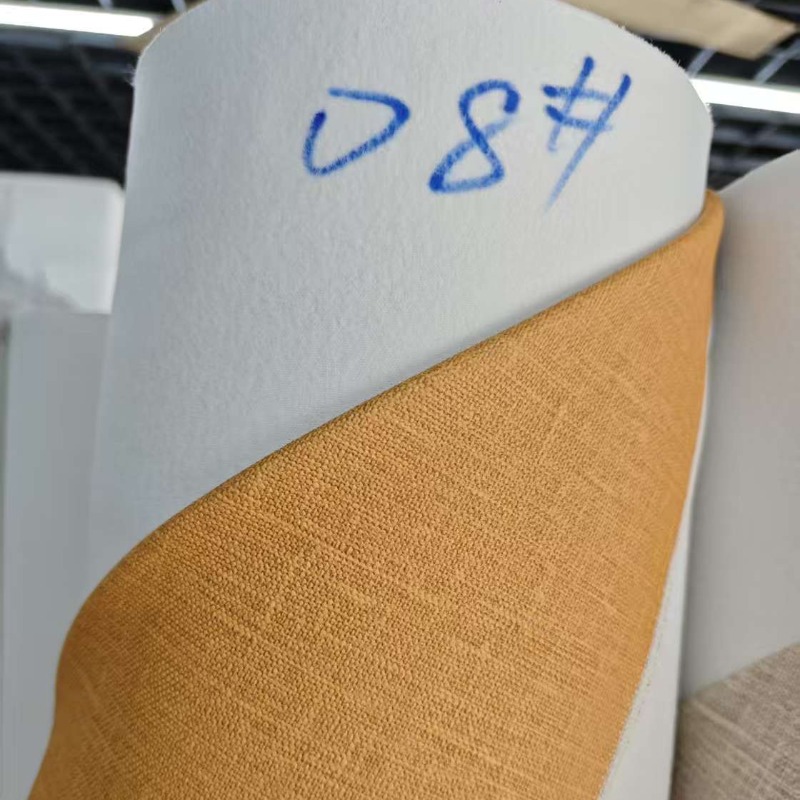 2025 new model factory direct sales, environmentally friendly embossed striped checkered bag leather, double-needle brushed base PVC leather Item Picture
