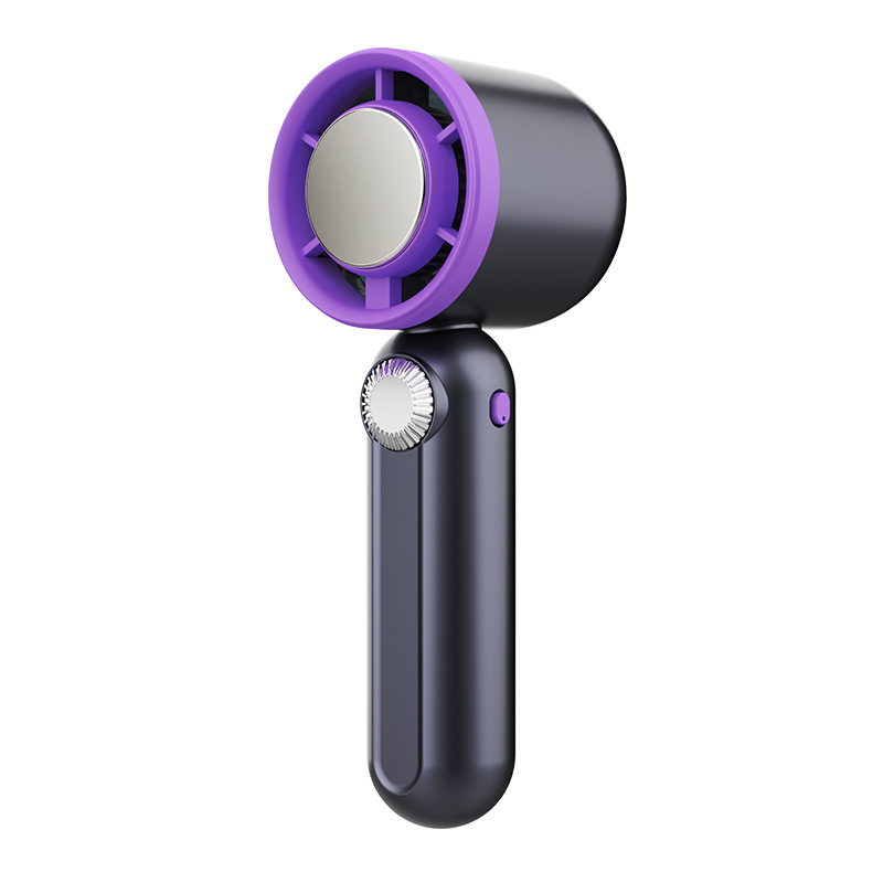 2025 New cooling handheld small fan as a souvenir, 100-speed long battery life, silent Storm high-speed turbine fan pic 12