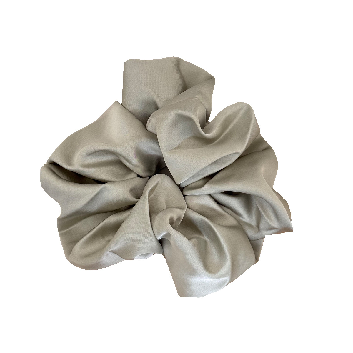 Gentle female lead, satin large intestine hair band, 2025 new style hair tie, bun hair band, high elasticity and durable hair tie Item Picture