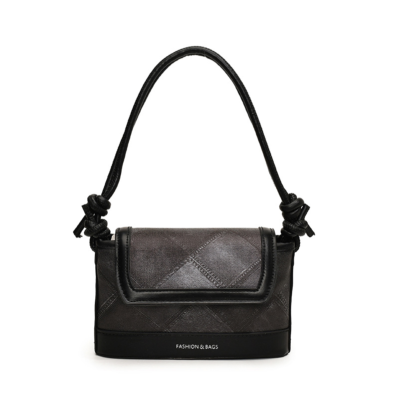 Spring stylish and fashionable children's bag 2025 New style simple and elegant single-shoulder small square bag trendy underarm women's bag Item Picture