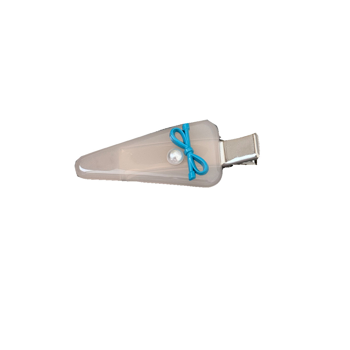 Full of energy, sweet and clear, jelly-like texture, high appearance level, letter hair clips, fashionable and stylish, side broken hair clips, children Item Picture