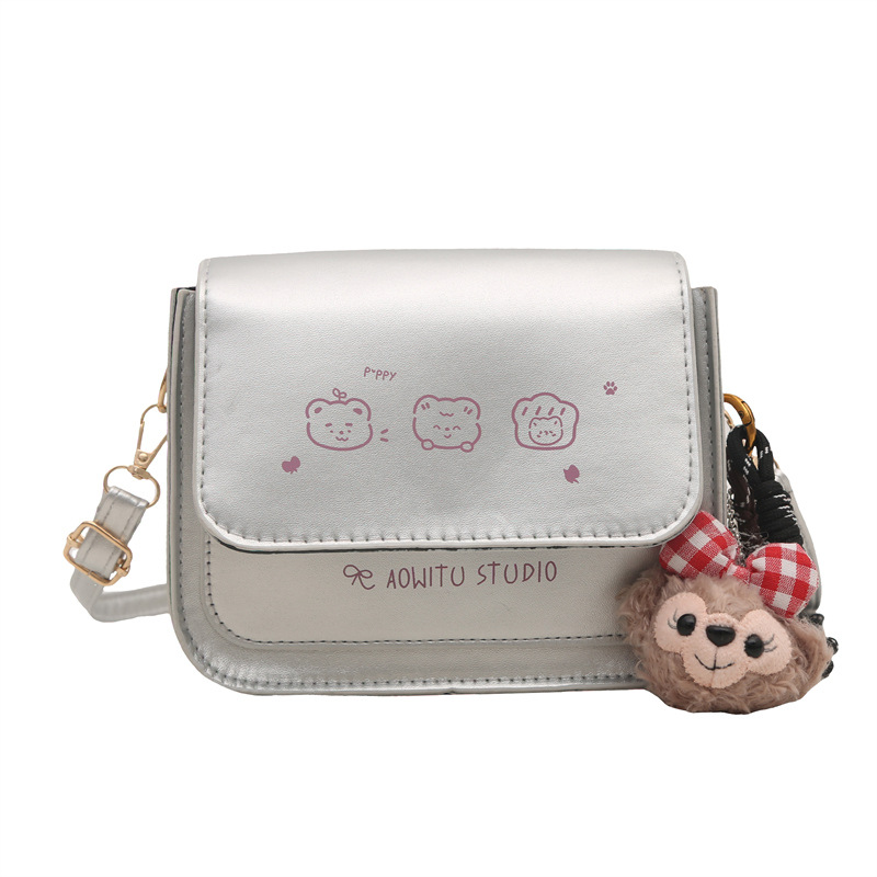 The new cross-border women's bag of 2025 features a stylish and trendy printed design. It is a versatile and simple single-shoulder crossbody bag for commuting Item Picture