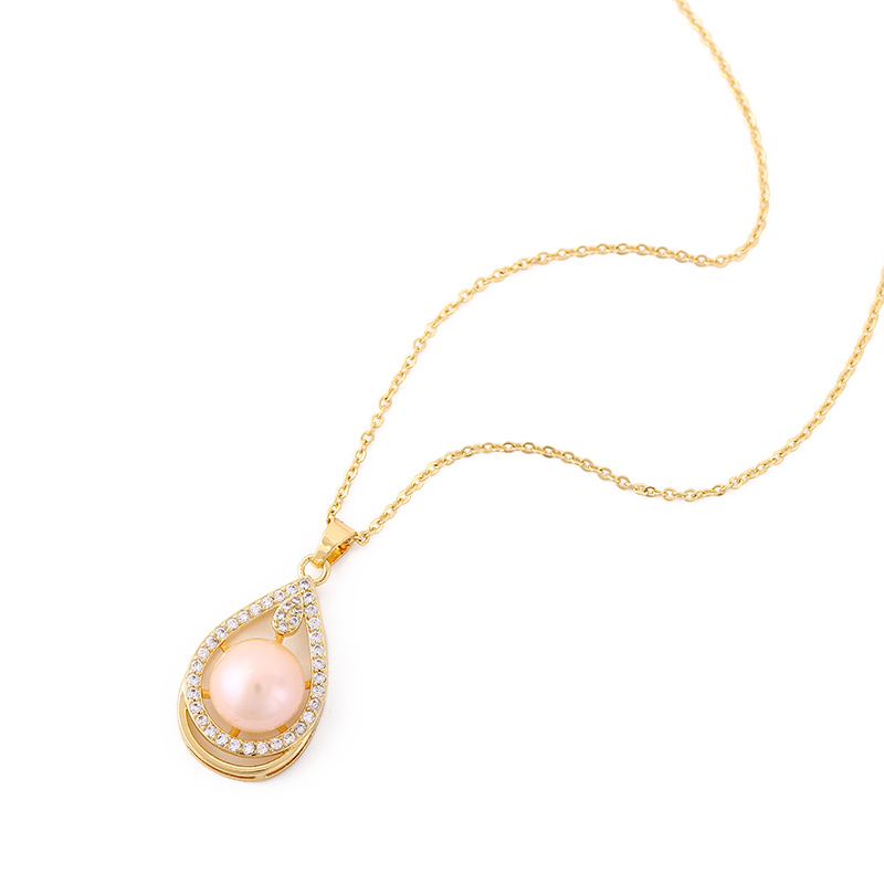 项链/珍珠项链/不锈钢饰品/珍珠/银饰产品图