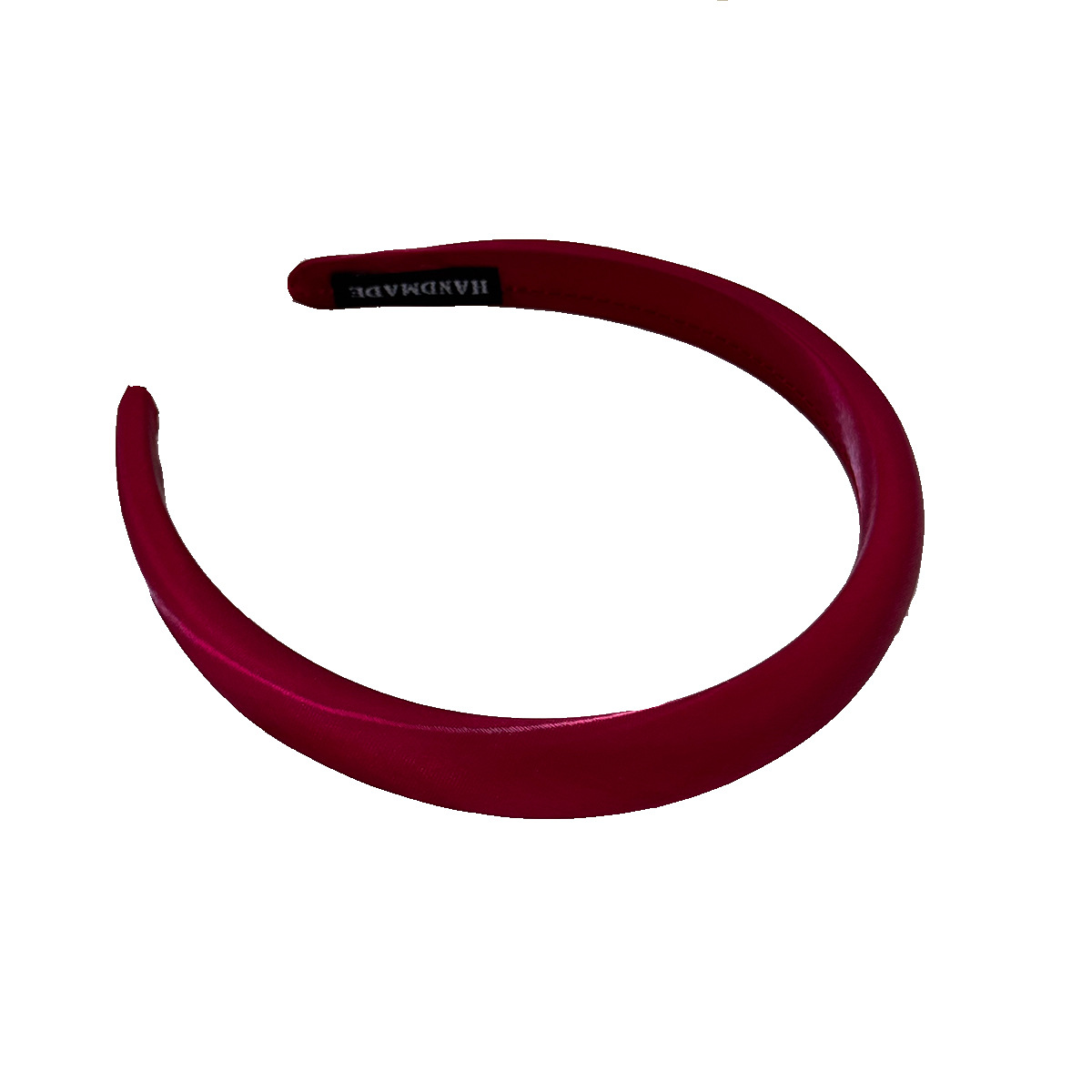 The silk satin high top fabric hair band for women's daily wear, with a high-end Hong Kong-style hairpin, is a niche choice. It can make your face look fairer Item Picture