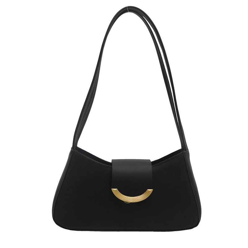 The 2025 new high-quality women's bag in solid color, with a versatile and high-end feel, is a single-shoulder underarm bag for daily commuting and casual wear Item Picture