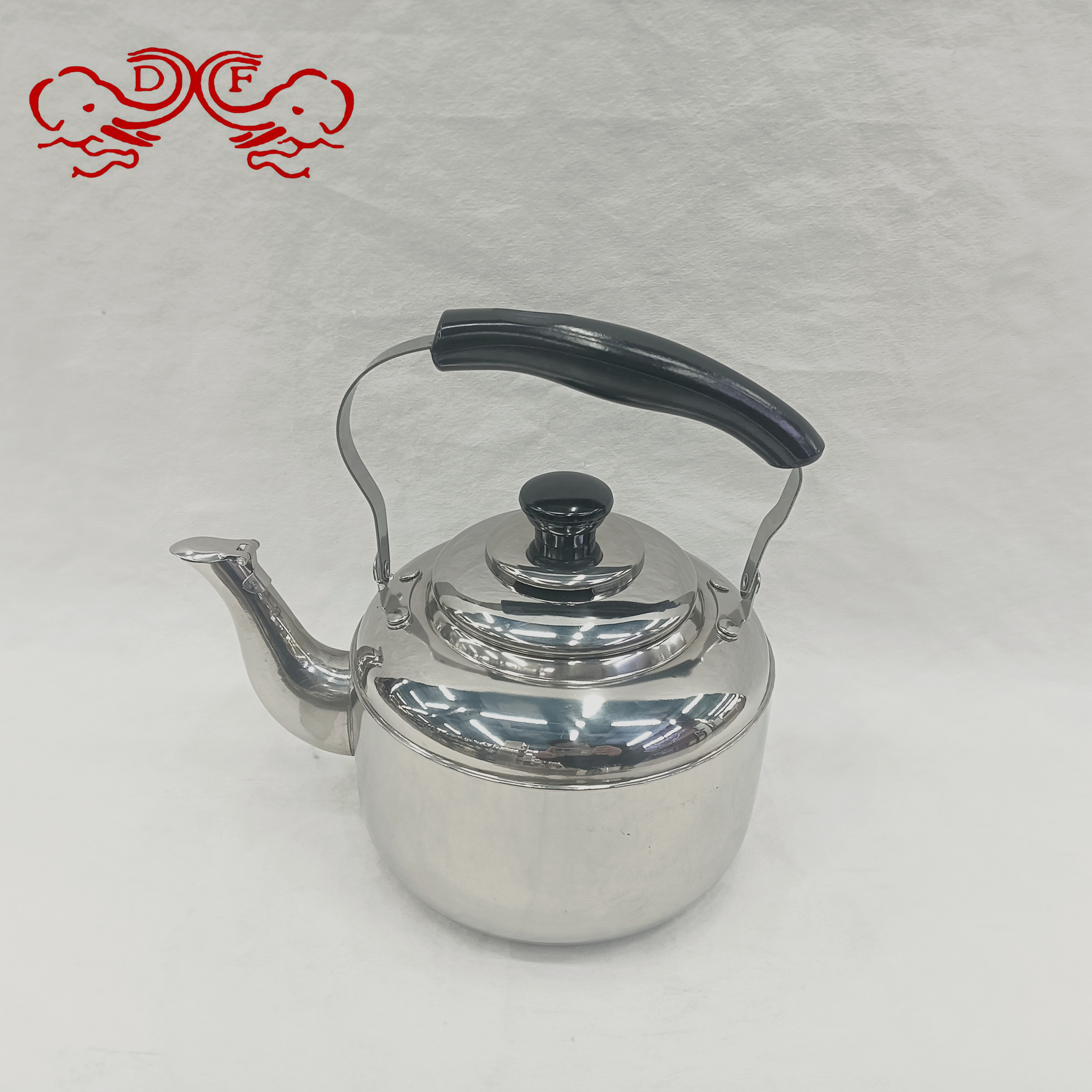 Df99290 1.5L-10L Zhongbao Hu non-magnetic stainless steel teapot, kettle, induction cooker, suitable for black tea, simple DF TRADINGHOUSE