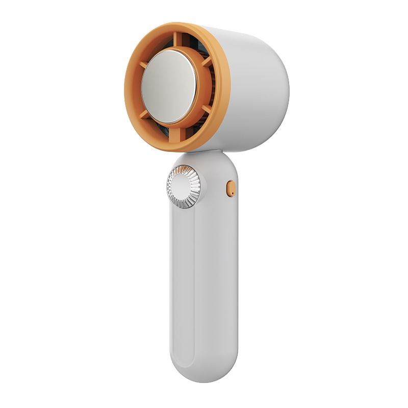 2025 New cooling handheld small fan as a souvenir, 100-speed long battery life, silent Storm high-speed turbine fan Item Picture
