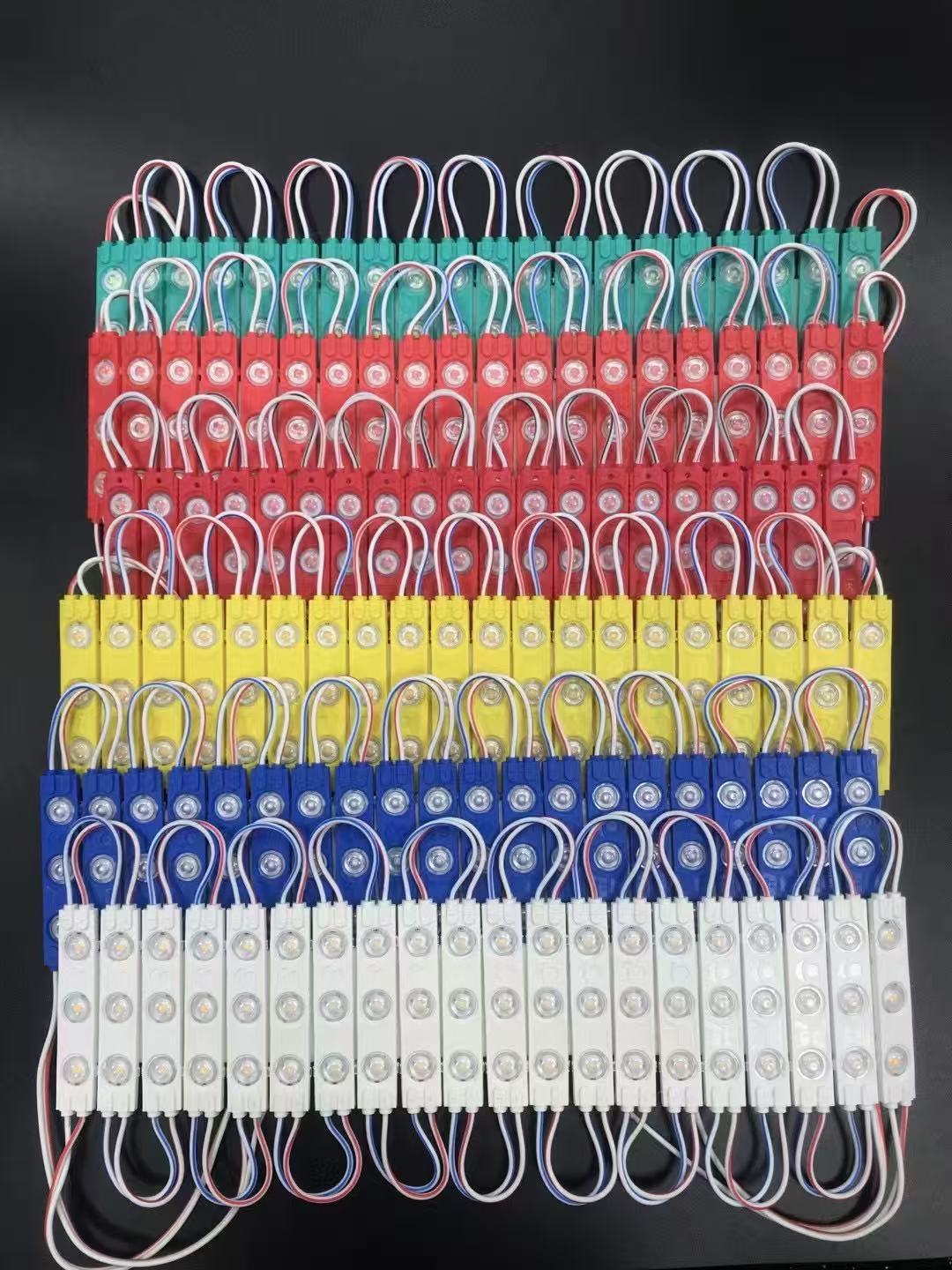 LED高亮模组广告发光字防水LED灯12V装饰灯彩灯详情2