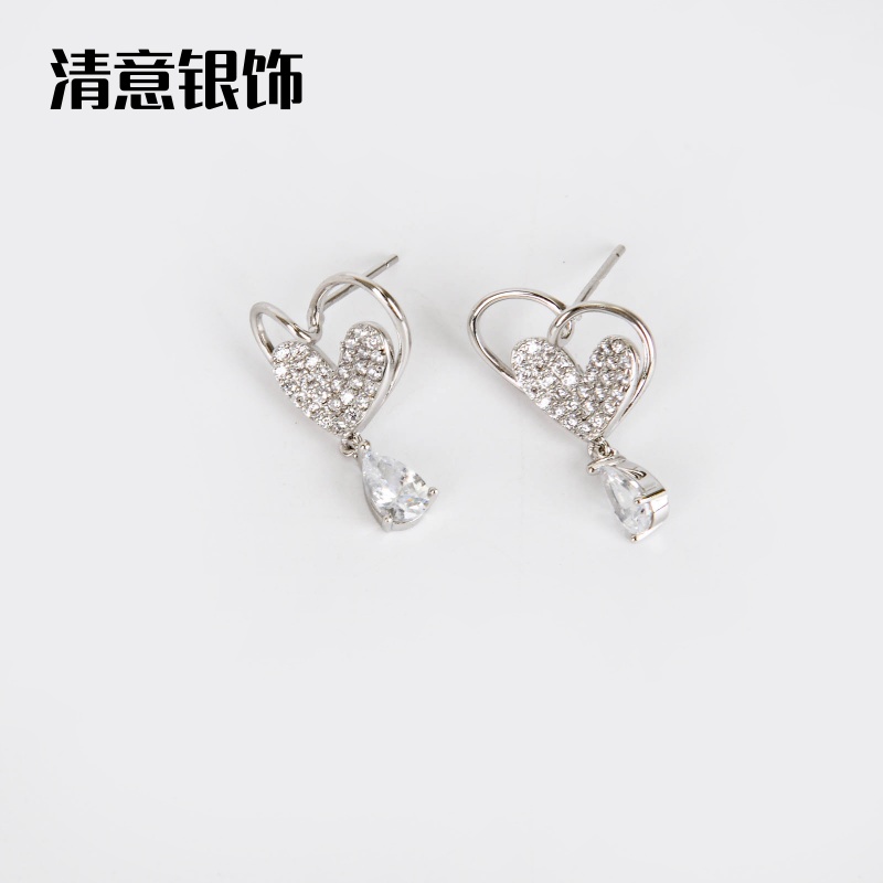 饰品/耳饰/钛钢耳饰/钛钢耳钉/耳环产品图