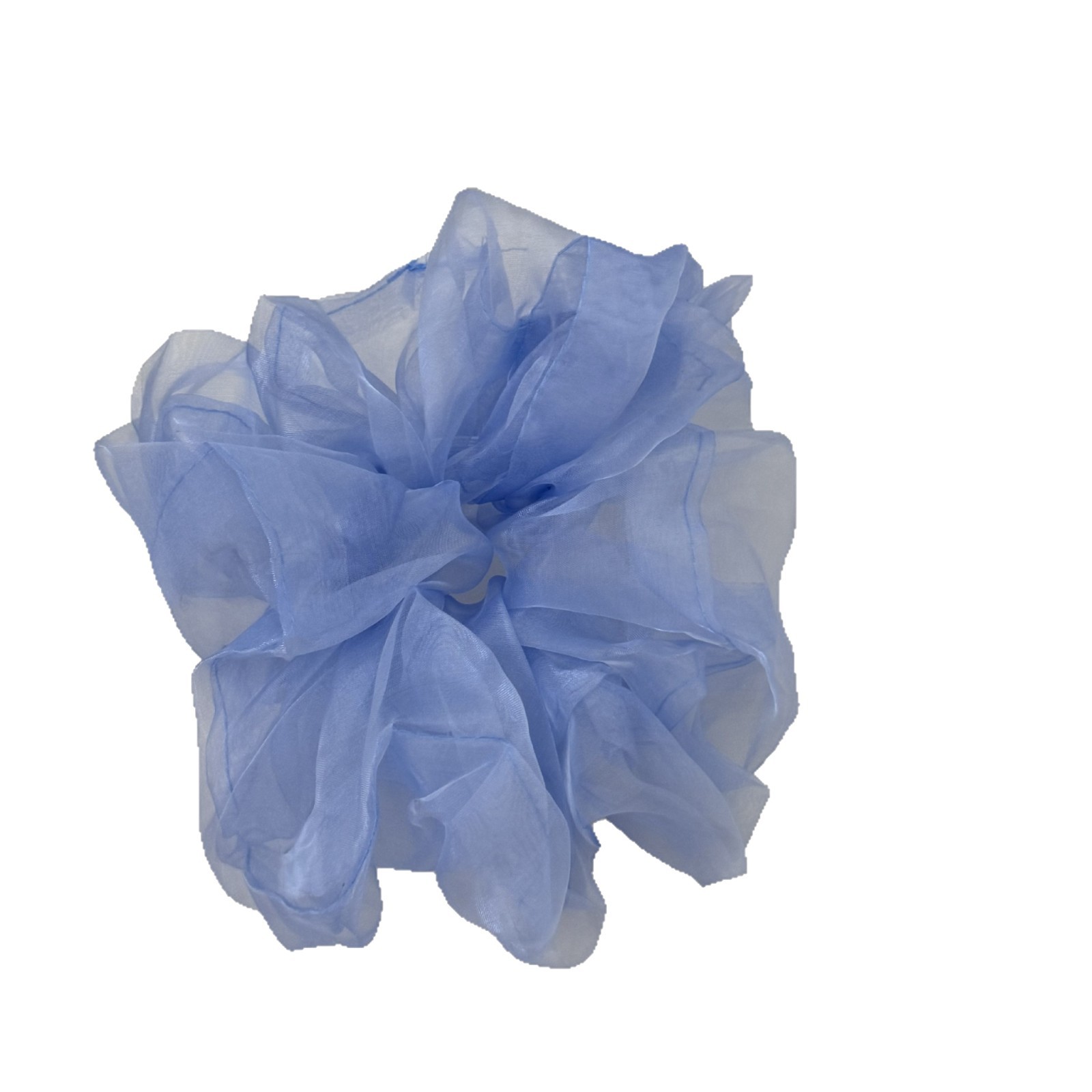 Mint summer Korean style versatile solid color organza hair tie, hair band, hair tie, handcrafted hair tie, ponytail, leather band hair accessory Item Picture