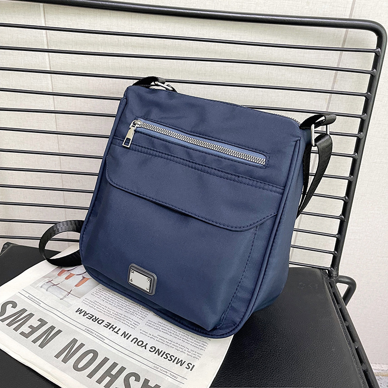 Nylon fabric large-capacity women's casual crossbody bag 2025 new style simple and multi-functional single-shoulder bag cross-border women's bag full figure