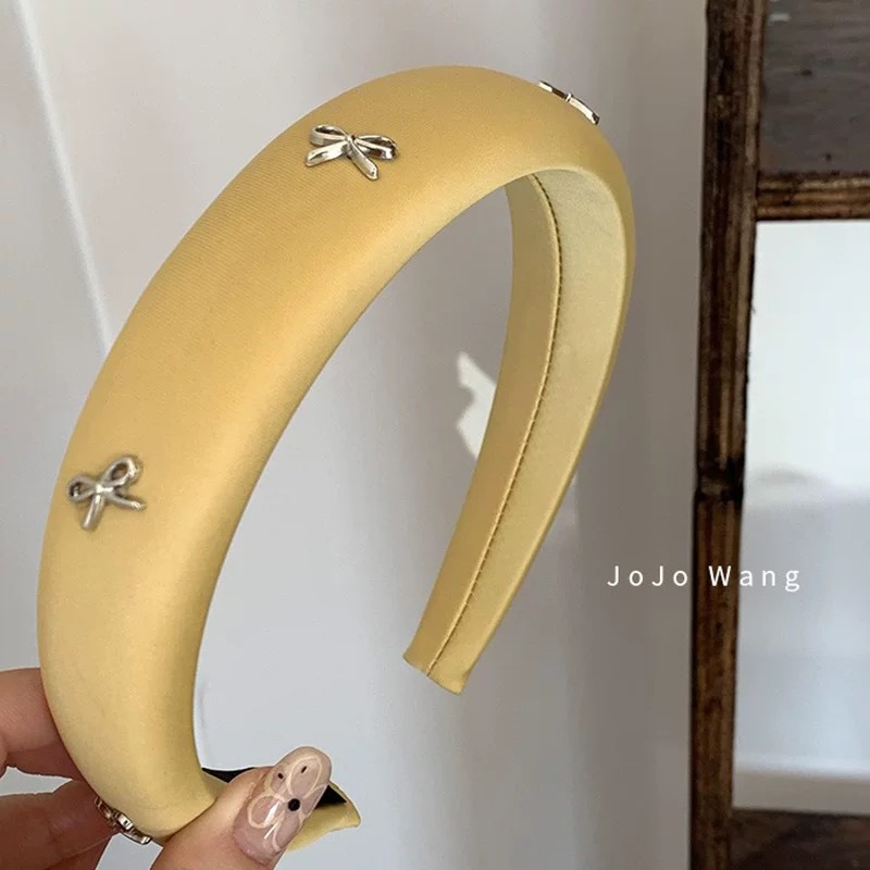 My summer zodiac color series ~ Hairband for women going out to wash their faces, simple hair clips, Korean simple headbands, hair accessories, headwear Application Scenario