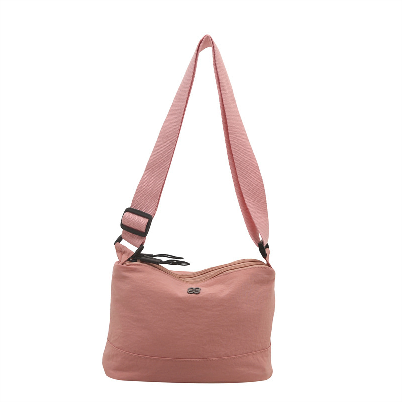 Cross-border casual sporty style bag, versatile and fashionable single-shoulder bag, knitted wide shoulder strap, trendy crossbody bag Item Picture