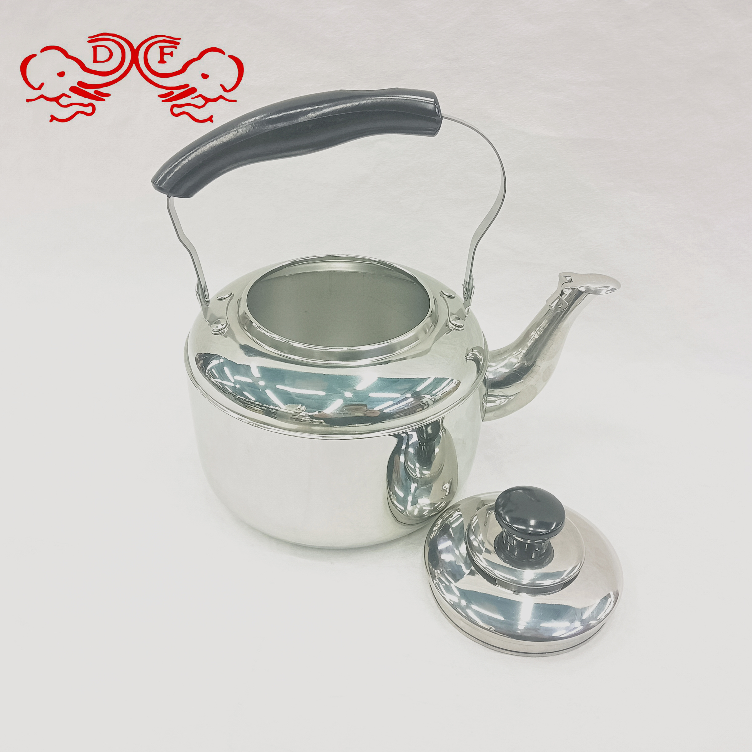 Df99290 1.5L-10L Zhongbao Hu non-magnetic stainless steel teapot, kettle, induction cooker, suitable for black tea, simple DF TRADINGHOUSE details Picture