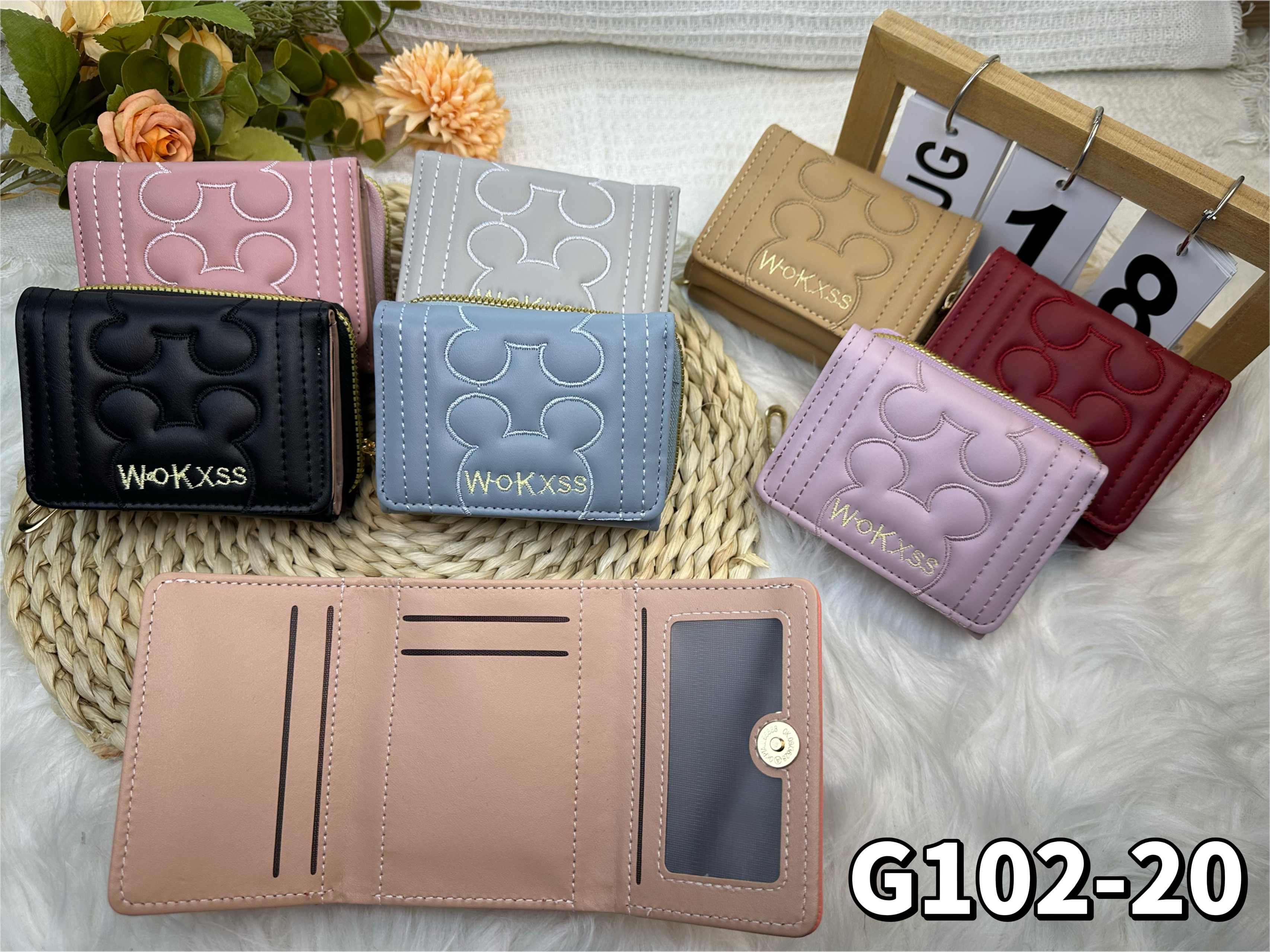 سيدتي، محفظة صغيرة ذات 30 سنتاً، صغيرة جداً، متعددة الألوان Item Picture