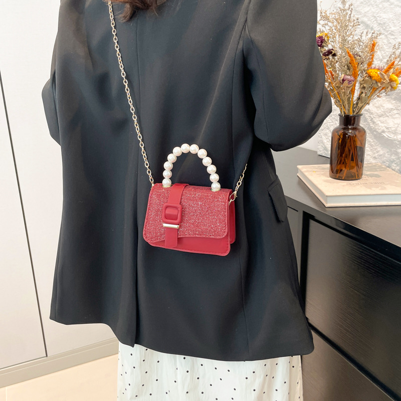 Trendy new Spring Casual 2025 Korean style simple and fashionable single-shoulder crossbody handbag for ladies Specification drawing