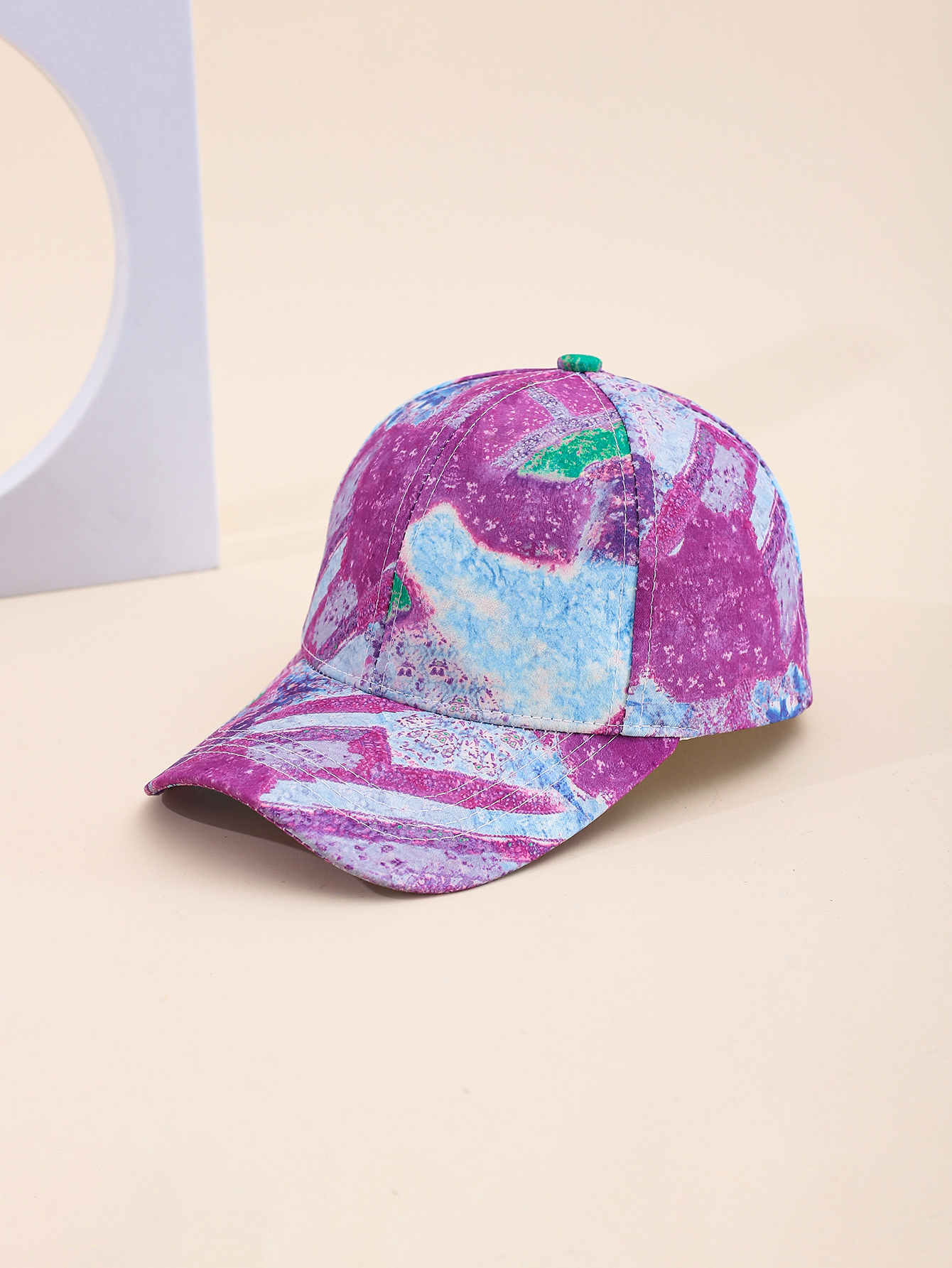 Spring and summer cross-border European and American best-selling printed baseball caps, outdoor travel sun protection and shading adult baseball caps, adjustable for foreign trade Item Picture