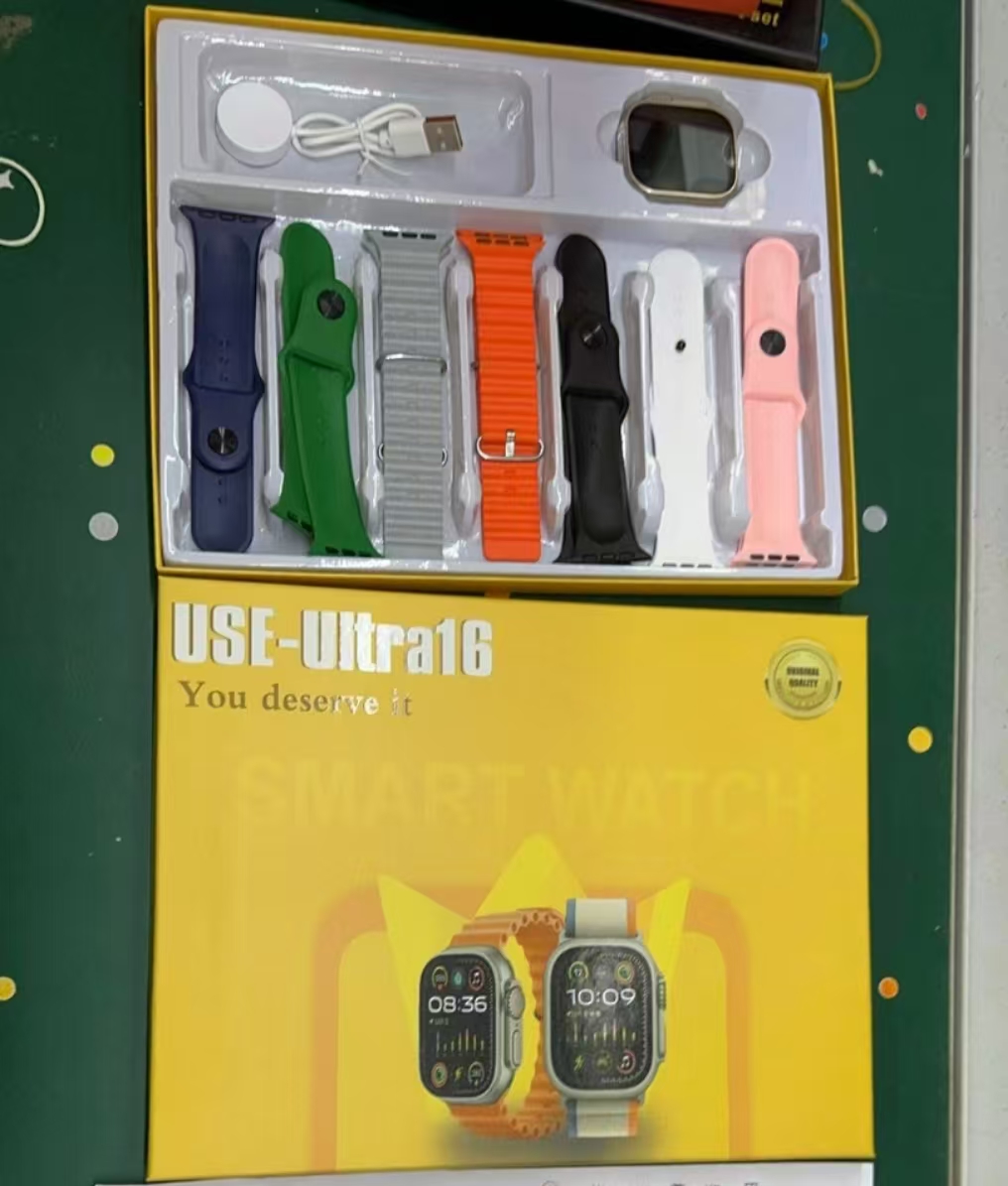 USE-Ultra16 智能ai手表套装 爆款 多功能 时尚精美 运动 