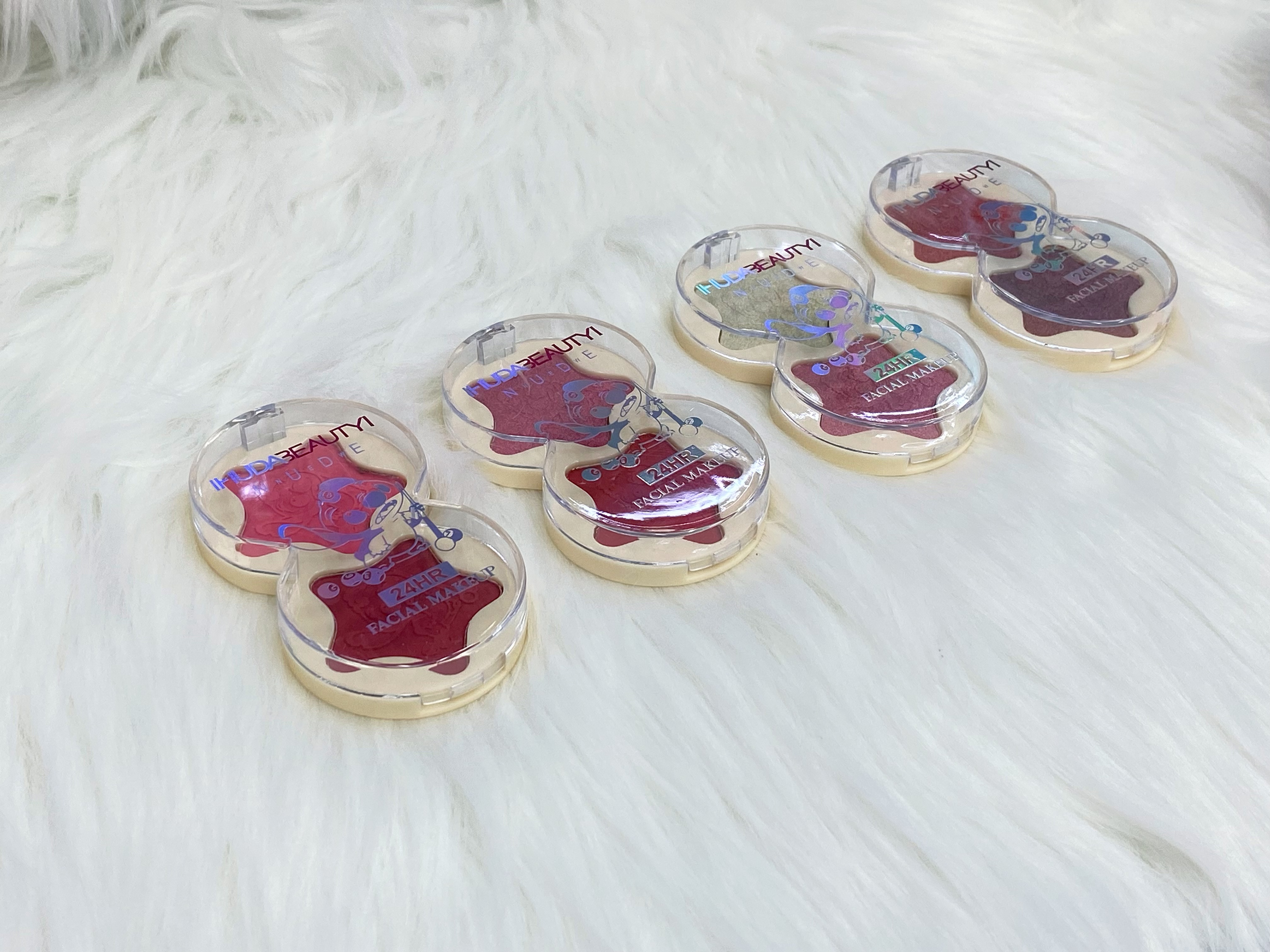 Two-color mixed blush is suitable for daily natural makeup and is not easy to smudge when applied in professional foreign trade for women Specification drawing