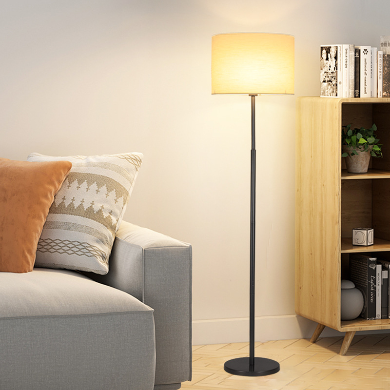 Floor lamp, a Nordic retro minimalist luxury hotel bedroom bedside table lamp