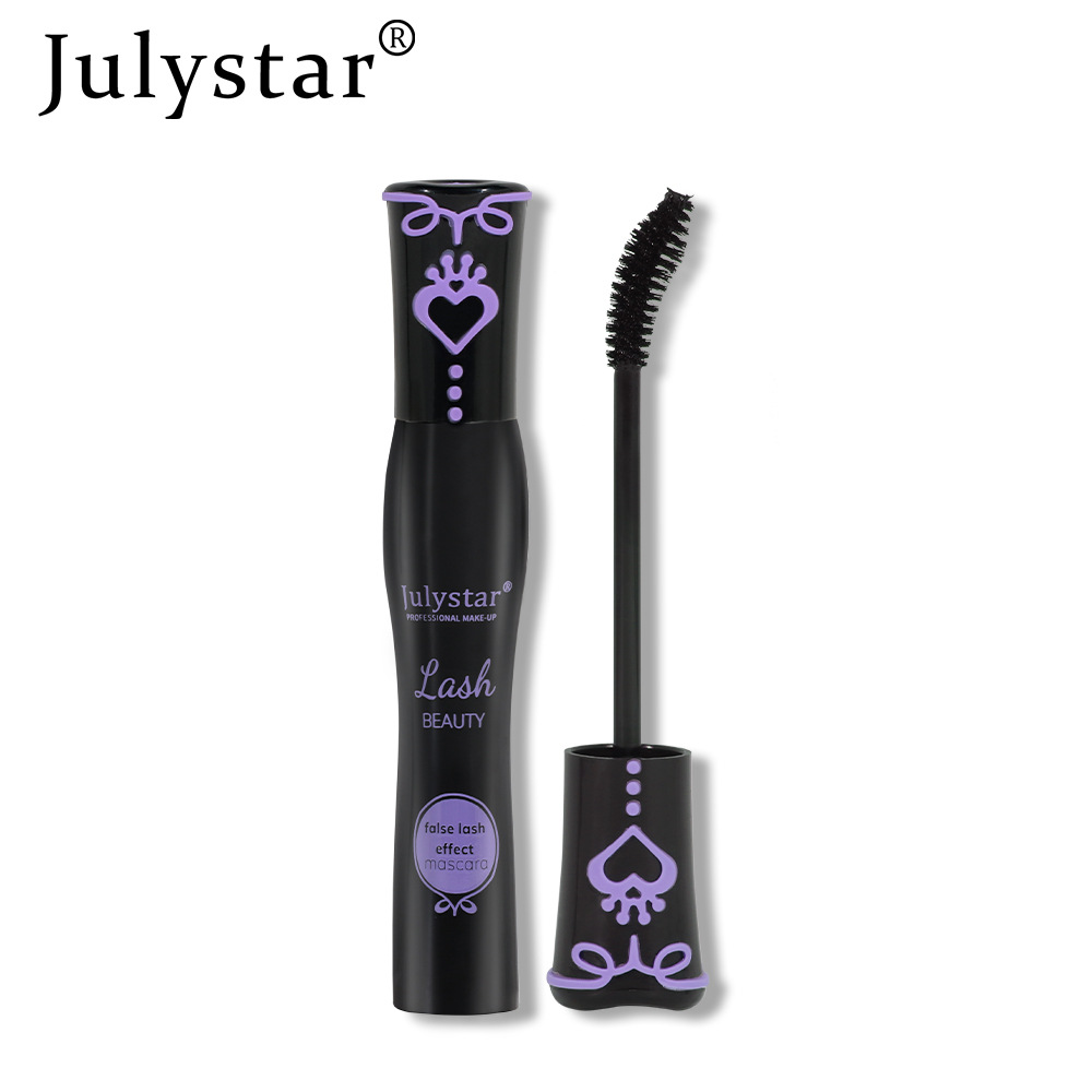 Cross-border makeup, thick and natural, curling mascara, waterproof, sweat-proof, non-smudge, long-lasting eyelash base cream, slender and long Item Picture