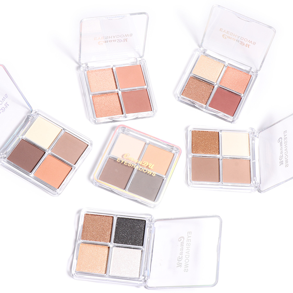 Check it out! Link Disclaimer - Exclusive for foreign trade :CmaaDU 4-color Eyeshadow matte Pearlescent Eyeshadow palette Specification drawing