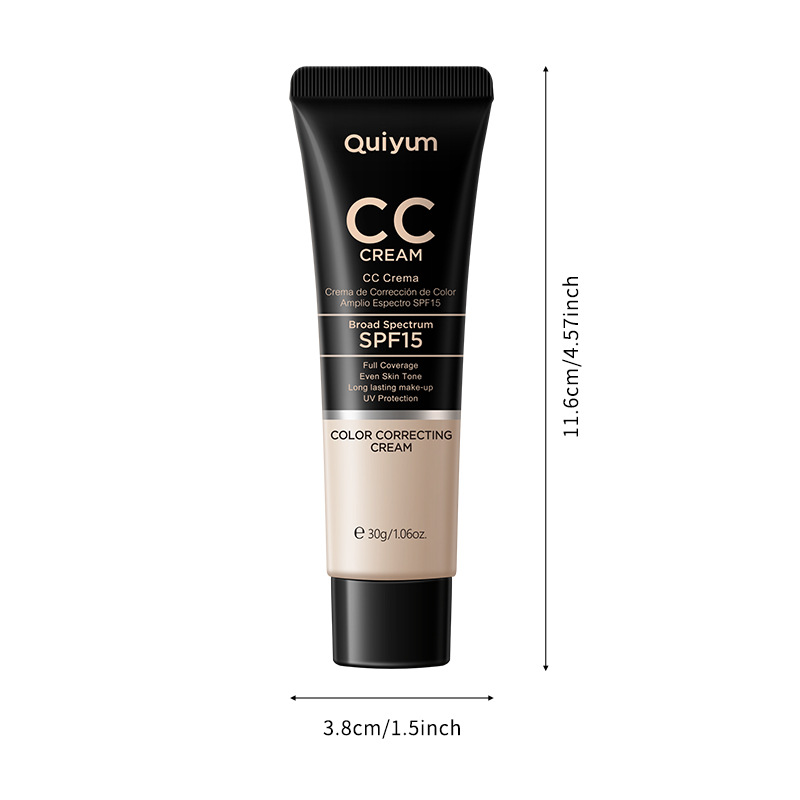 Cross-border temu Quiyum CC Cream 30ml (tube) Concealer and Lifting cosmetics wholesale Item Picture