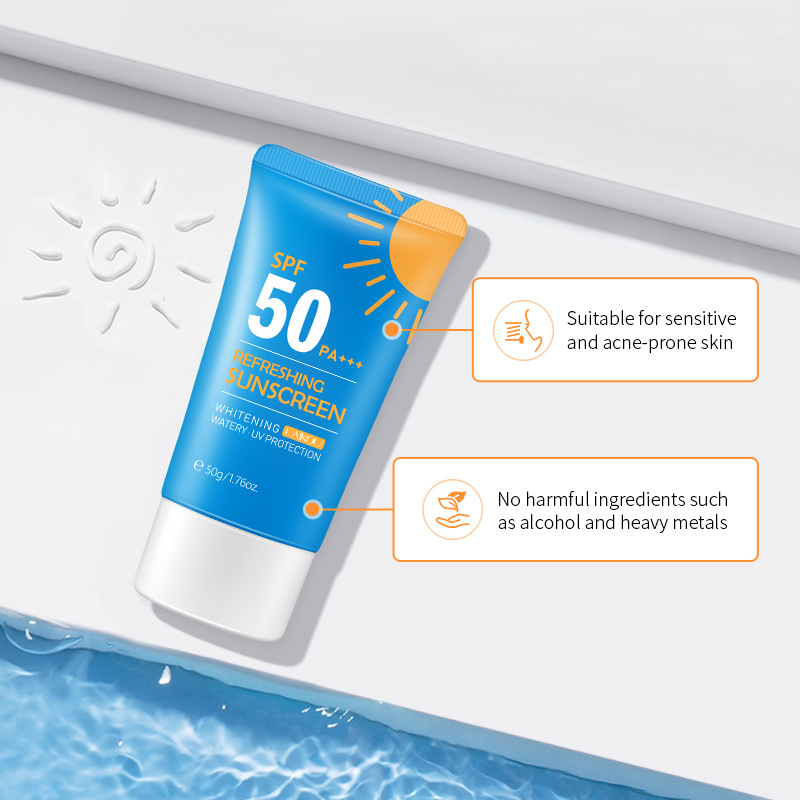 LAIKOU sunscreen50g Hydrating and Moisturizing Cosmetics and Skin care Products Cross-border wholesale details Picture