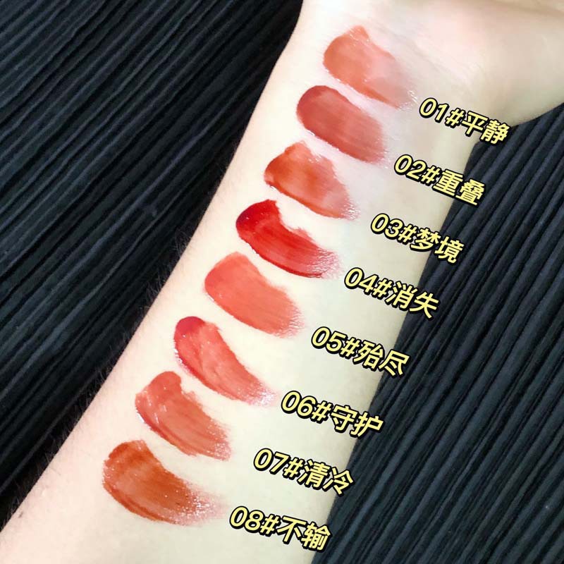 HERORANGE~ Ice River Rock Mirror Lip Gloss, long-lasting moisturizing, non-stick cup, natural whitening, water-like luster glass lip gloss Application Scenario