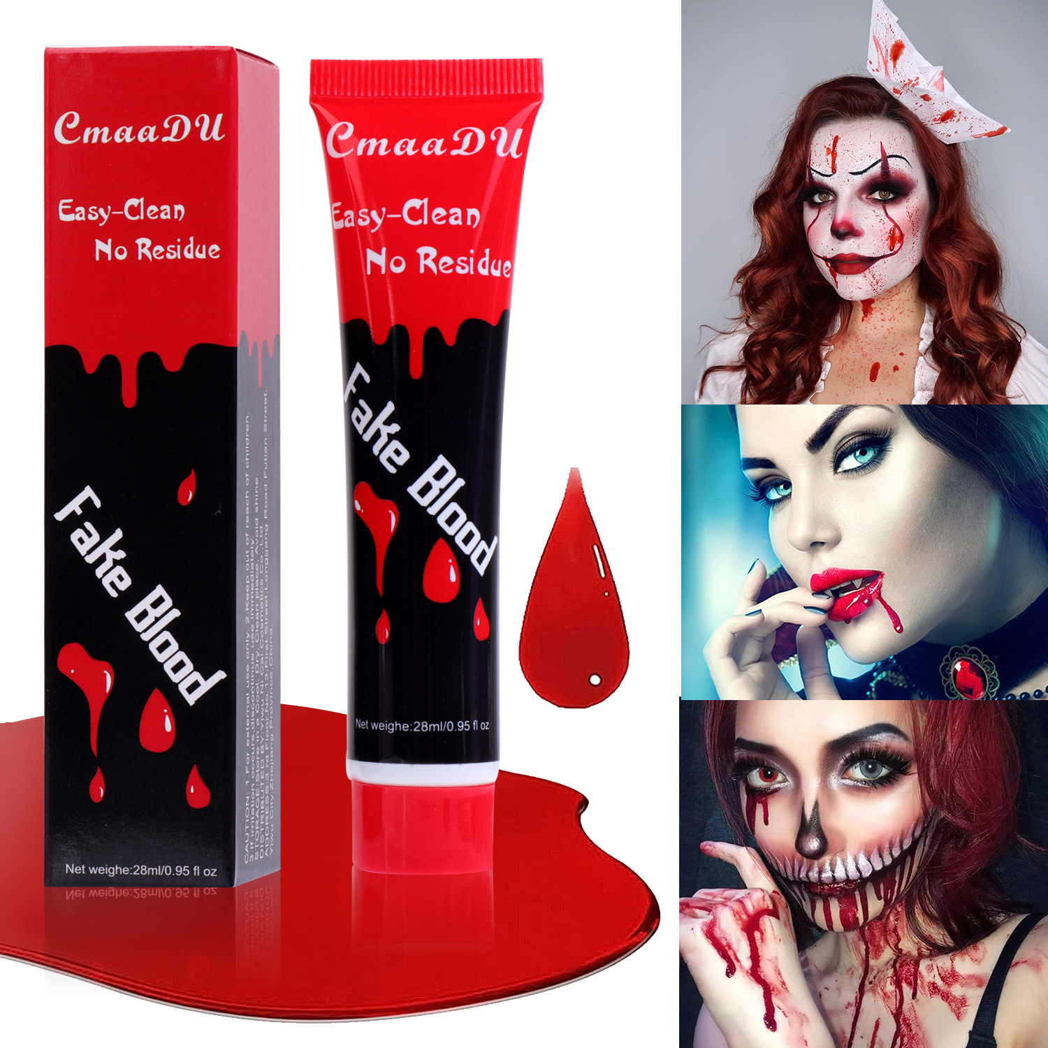 Check it out! Link Disclaimer - Exclusive for foreign trade :CmaaDU Halloween Fake Blood full figure