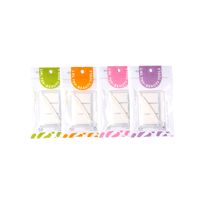 LMLTOP Double-sided Double Eyelid Stickers 120 pairs of Invisible and natural beauty stickers with Y-shaped fork A1057 Item Picture
