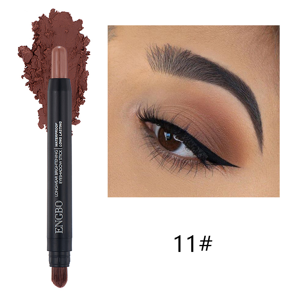 ENGBO's new double-headed eyeshadow pen is a best-selling eyeshadow pen on Amazon. It features a long-lasting pearlescent and matte finish, and cross-border eyeshadow Specification drawing