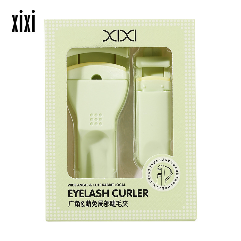 xixi Wide-angle local combination eyelash curler, natural curling, long-lasting shaping, no eyelid curling, segmented eyelash curler Item Picture